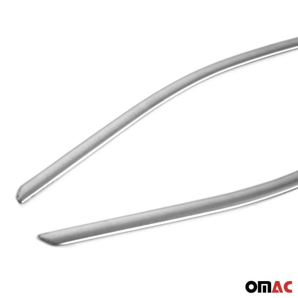 2012-2015 Toyota Prius Wagon Window Molding Trim Streamer Steel Silver 8 Pcs on Sale - Image 5