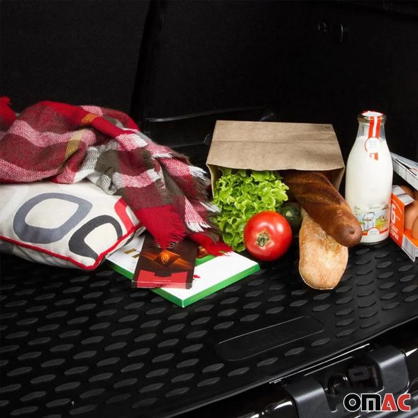 2012-2014 VW Passat B7 Sedan Cargo Liner Trunk Mat All Weather Black For Sale - Image 3