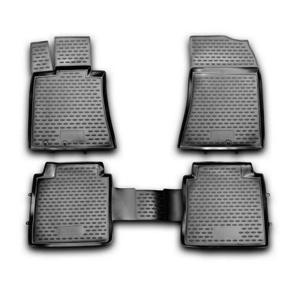 2015-2017 Kia K900 Floor Mats Liners Full Set All Weather Black Online now