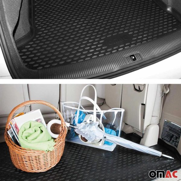 2006-2010 VW Passat B6 Cargo Liner Trunk Mat All Weather Black Cheap - Image 5